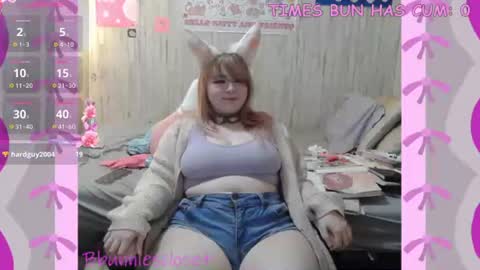 Snapshot of bbunniescloset chatting on August 4, 3:43 am bun online show from August 4, 3:43 am