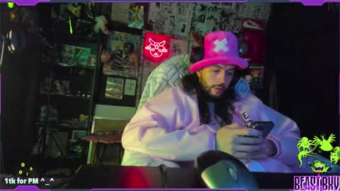 Snapshot of beastbxy chatting on February 3, 4:25 am beast bxy online show from February 3, 4:25 am