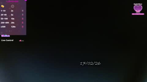   online show from February 17, 8:15 pm