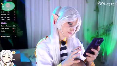 In instagran bel myangel online show from March 31, 6:30 pm