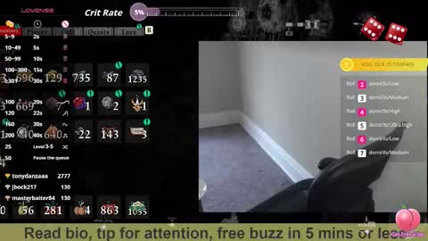 Bex Black online show from March 3, 8:37 pm