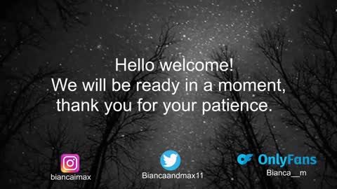 bianca and maxwell online show from January 8, 1:09 pm