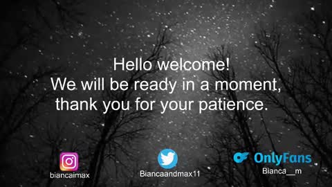 bianca and maxwell online show from March 3, 1:42 pm