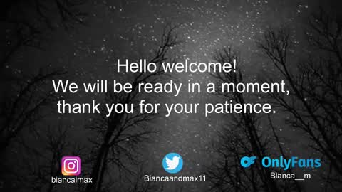 bianca and maxwell online show from March 9, 1:48 pm