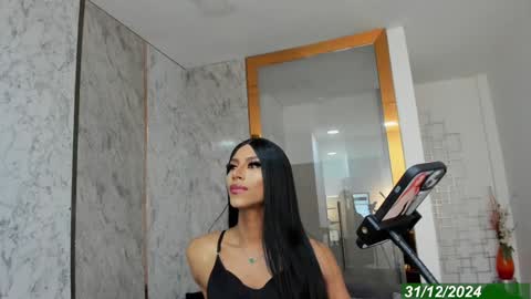 Snapshot of blackbeauty_ts chatting on December 31, 1:30 pm Nina online show from December 31, 1:30 pm