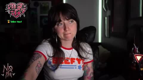 Snapshot of blueasfuck chatting on July 18, 2:27 am Blue online show from July 18, 2:27 am