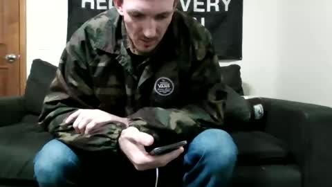 Snapshot of bluecollarfck chatting on February 17, 12:23 pm Dominick Wyte online show from February 17, 12:23 pm