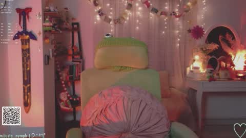   Im Nym  Justa nymph on twitter and IG online show from December 14, 3:23 am