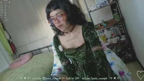   Im Nym  Justa nymph on twitter and IG online show from April 25, 10:29 pm