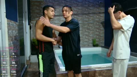 Snapshot of boysgang_sex chatting on February 7, 11:23 am Angelo Mark Fernando Taylor online show from February 7, 11:23 am