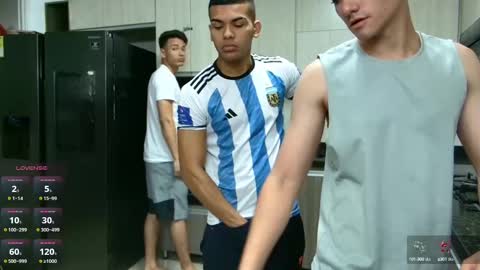 Snapshot of boysgang_sex chatting on February 10, 11:46 am Angelo Mark Fernando Taylor online show from February 10, 11:46 am