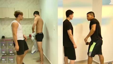 Snapshot of boysgang_sex chatting on February 11, 2:46 pm Angelo Mark Fernando Taylor online show from February 11, 2:46 pm