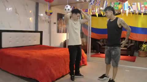 Snapshot of boysgang_sex chatting on June 30, 11:11 am Angelo Mark Fernando Taylor online show from June 30, 11:11 am