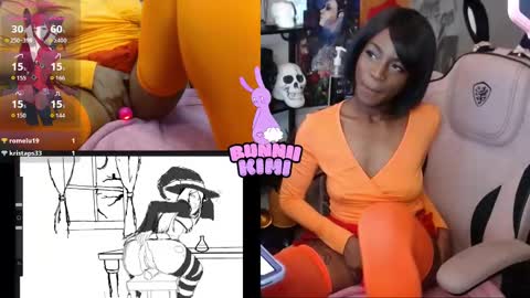 Snapshot of bunniikimi chatting on October 5, 1:31 pm Bunnii Kimi online show from October 5, 1:31 pm