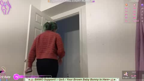 Snapshot of bunnycheekz chatting on February 21, 4:07 am Tokki  bunny  online show from February 21, 4:07 am