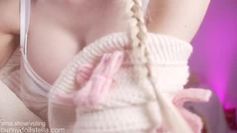 Snapshot of bunnydollstella chatting on April 29, 9:21 pm Stella online show from April 29, 9:21 pm