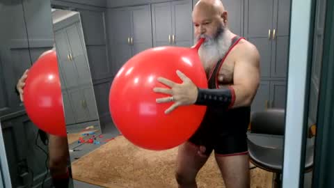 Snapshot of busterballoonguy chatting on July 16, 11:44 pm Daddy-B online show from July 16, 11:44 pm
