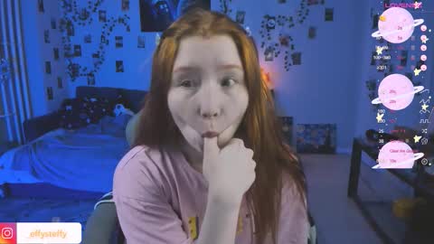 Snapshot of callmeeffy chatting on October 23, 6:50 pm Effyblonde follow my telegram channel for more content3 online show from October 23, 6:50 pm