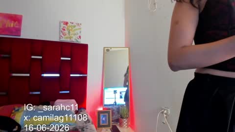 Snapshot of camila_hot_tss chatting on June 30, 2:01 am Camila G online show from June 30, 2:01 am