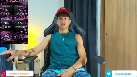 Snapshot of camilobass_ chatting on April 4, 8:28 pm Camilo Bass online show from April 4, 8:28 pm