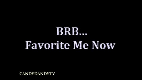 Snapshot of candydandytv chatting on February 15, 11:50 am CandyDandyTV online show from February 15, 11:50 am