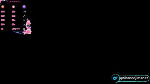 Shenoa Jimenez online show from February 22, 11:36 pm