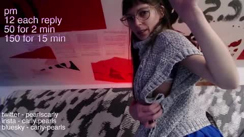 Carly Pearls online show from February 13, 1:40 am