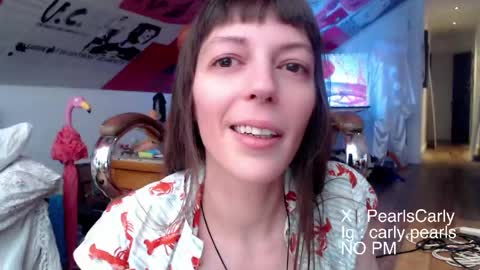 Carly Pearls online show from March 21, 5:45 am