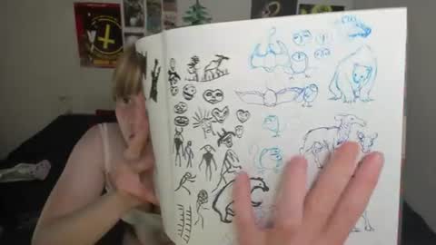 Snapshot of cattie_w_ chatting on June 13, 1:25 am cattie_w_ online show from June 13, 1:25 am