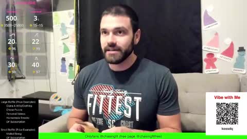 Onlyfans chasingfit Instagram the arguer Twitter chasingfitOF online show from December 4, 2:20 am