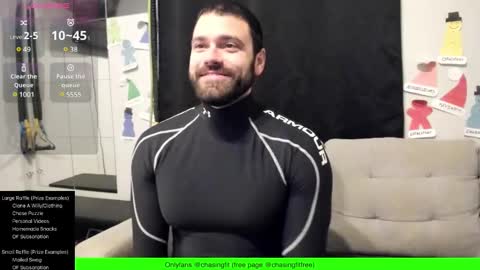 Onlyfans chasingfit Instagram the arguer Twitter chasingfitOF online show from December 6, 9:13 pm