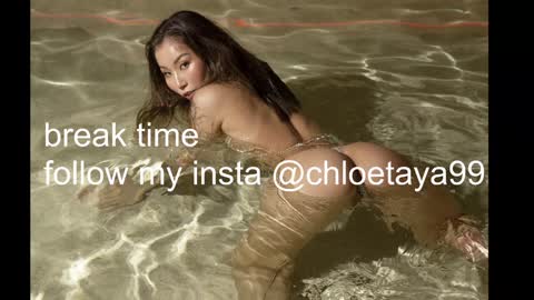 Snapshot of chloetaya chatting on October 5, 8:23 am ChloeTaya online show from October 5, 8:23 am