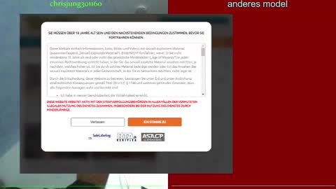 Snapshot of chrisjung301160 chatting on February 12, 9:48 am chrisjung301160 online show from February 12, 9:48 am