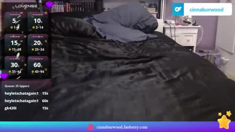 Snapshot of cinnaburwood chatting on January 19, 12:50 pm Cinna online show from January 19, 12:50 pm