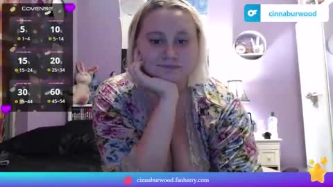 Snapshot of cinnaburwood chatting on March 2, 10:14 am Cinna online show from March 2, 10:14 am