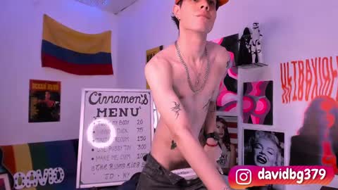 Snapshot of cinnamon_boyxxx chatting on February 26, 6:58 am David     Independent Model online show from February 26, 6:58 am