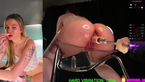 Snapshot of creamybabyy chatting on January 17, 6:26 am Hiya We are Any Kim Sofi and Nika Enjoy online show from January 17, 6:26 am