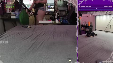 Snapshot of creepycrawlyqueen chatting on January 17, 8:13 am Amethyst online show from January 17, 8:13 am