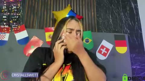 Snapshot of cristallsweett chatting on June 24, 8:30 pm cristal acosta online show from June 24, 8:30 pm