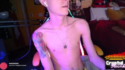 CryptidTwink online show from March 25, 5:57 am