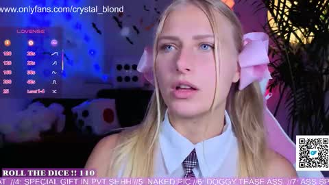 Crystal online show from October 8, 7:44 pm