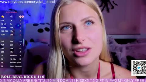 Crystal online show from October 14, 7:25 pm
