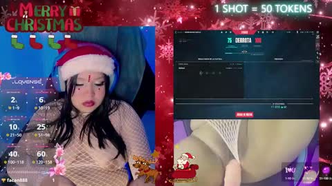 Snapshot of crystal_velvet01 chatting on December 24, 6:50 pm crystal online show from December 24, 6:50 pm