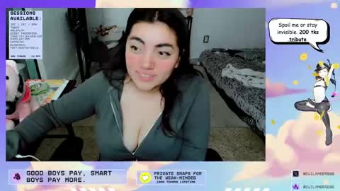 Snapshot of cuteambervi chatting on October 3, 7:22 pm Princess Amber online show from October 3, 7:22 pm