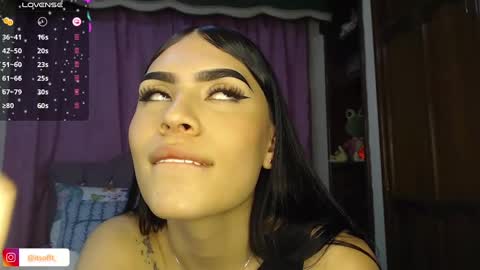 Snapshot of cuttebabe_ chatting on January 28, 12:47 am Sophia online show from January 28, 12:47 am