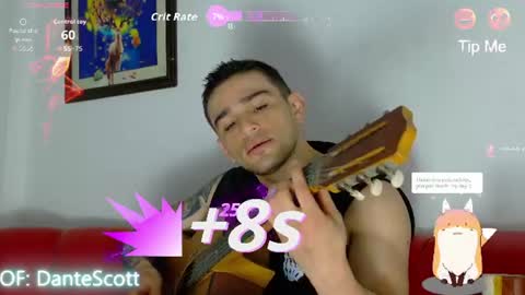 Snapshot of daniel_ova chatting on June 13, 6:44 am Sexy Dani online show from June 13, 6:44 am