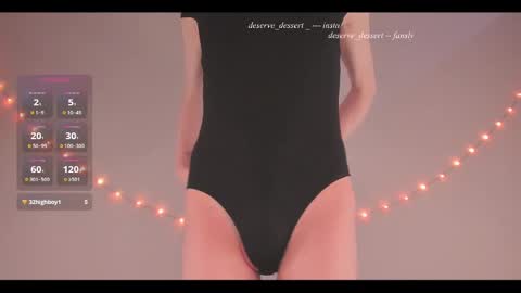 Snapshot of deserve_dessert chatting on March 1, 12:12 pm Domi  online show from March 1, 12:12 pm