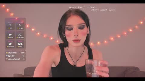 Snapshot of deserve_dessert chatting on March 1, 3:16 pm Domi  online show from March 1, 3:16 pm