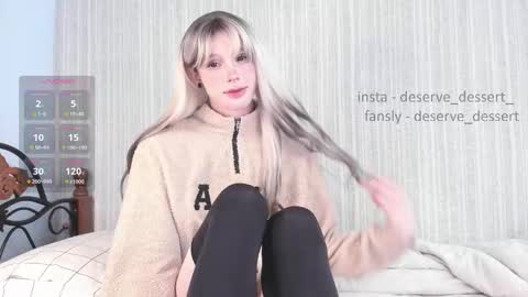 Snapshot of deserve_dessert chatting on October 7, 6:38 pm Domi  online show from October 7, 6:38 pm