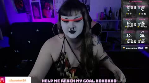 Snapshot of destroyall420 chatting on May 15, 5:09 pm Lola Bdsm and fries online show from May 15, 5:09 pm
